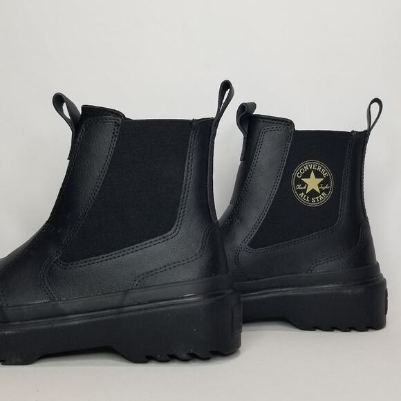 Converse CTAS Lugged Chelsea Boot Women Size 6 Black A08453C NWT - Picture 2 of 8